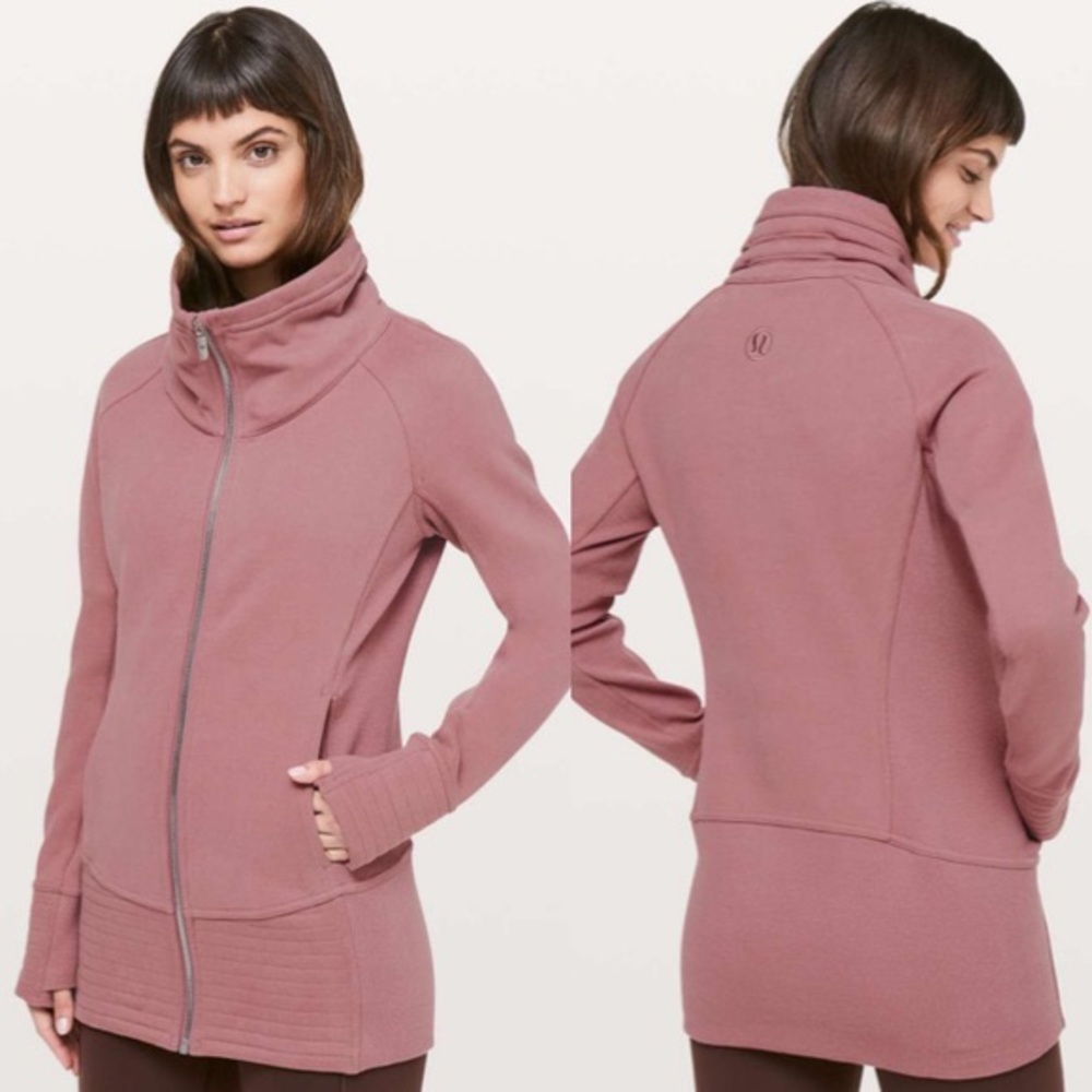Lululemon Radient Jacket II in Spanish Rose. EEUC.